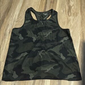 Army Green Camo Women's Tank Top